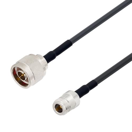 Low Loss N Male to N Female Cable LMR-240-UF Coax with LF Solder FMCA100238