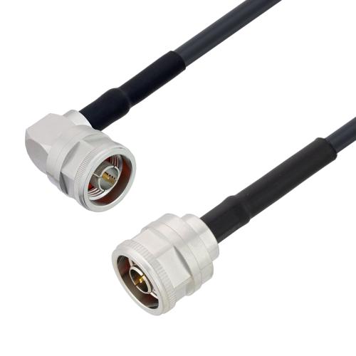 Low Loss RA N Male to N Male Cable LMR-240-UF Coax FMCA100240