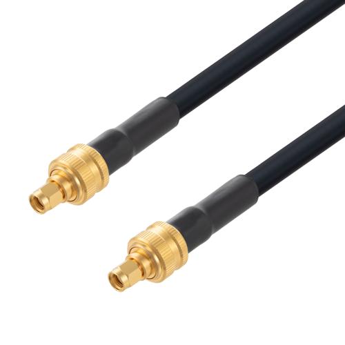 Low Loss RP SMA Plug to RP SMA Plug Cable LMR-400-UF Coax with LF Solder FMCA100249