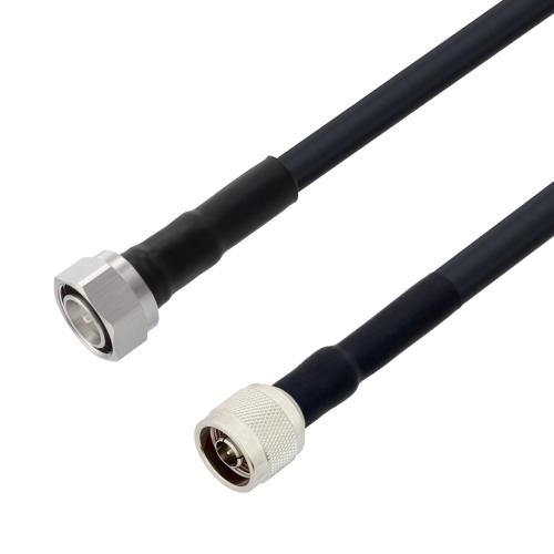 Low Loss 4.3-10 Male to N Male Cable LMR-400-UF Coax FMCA100291