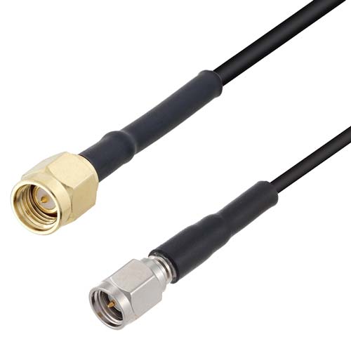 Low Loss SMA Male to SMA Male Cable LMR-100 Coax FMCA10030