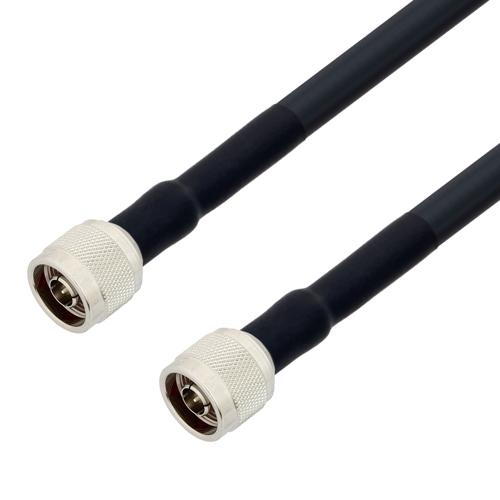 Low Loss N Male to N Male Weatherproof Cable LMR-400 Coax in 60 Inch FMCA100309/WP-60