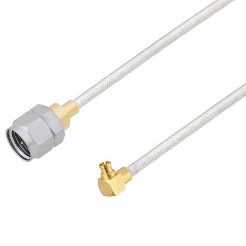 1.85mm Male to RA Mini SMP Female Cable FM-SR086TB Coax FMCA100335