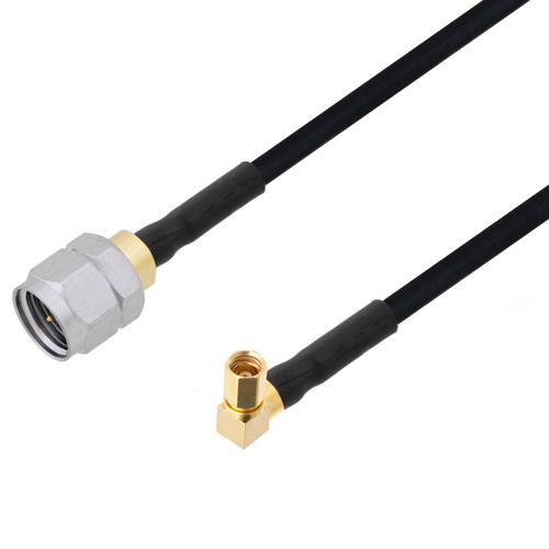 1.85mm Male to RA SSMC Plug Cable FM-SR086TBJ Coax FMCA100356