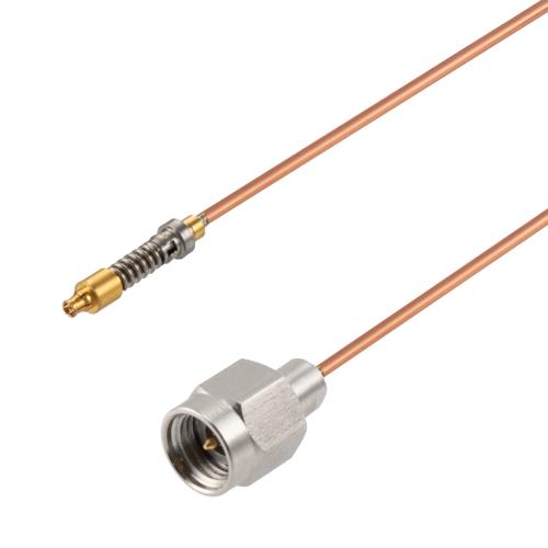 VITA 67.3 SMPS Female to 2.92mm Male Cable FM-SR047CU Coax in 24 Inch FMCA100365-24