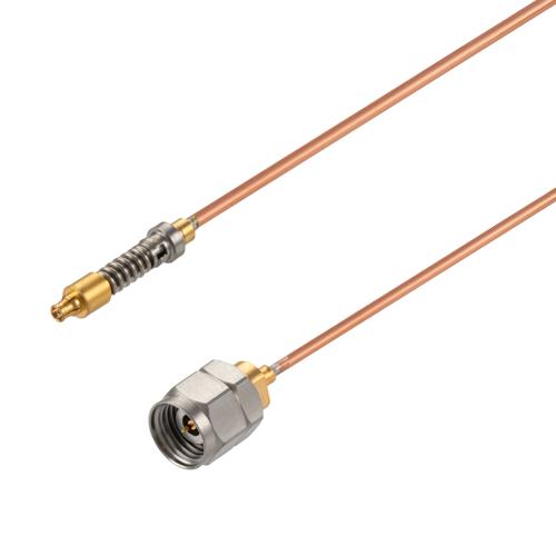 VITA 67.3 SMPS Female to 2.4mm Male Cable FM-SR047CU Coax in 24 Inch FMCA100367-24