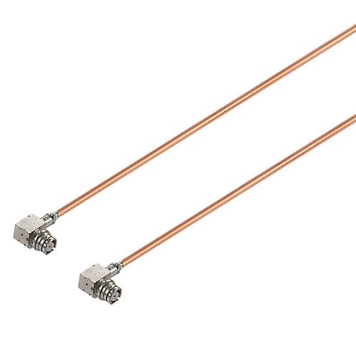 Non-Magnetic RA SMP Female to RA SMP Female Cable FM-SR047CU-NM Coax in 9 Inch FMCA100388-9