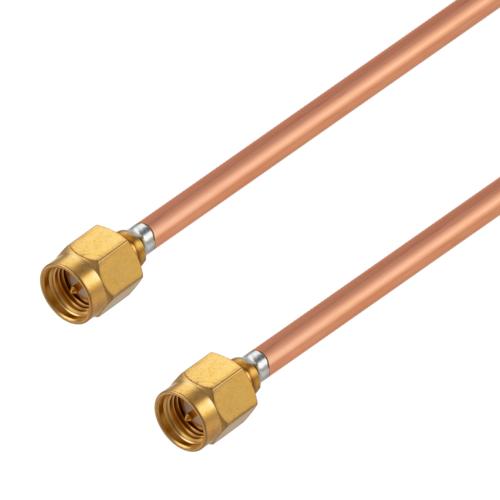 Non-Magnetic SMA Male to SMA Male Cable FM-SR141-NM Coax in 36 Inch FMCA100394-36