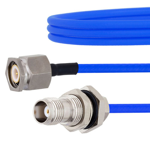 TNC Male to TNC Female Bulkhead Cable FM141FLEX Coax FMCA1046