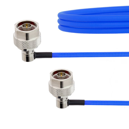 RA N Male to RA N Male Cable FM141FLEX Coax with LF Solder FMCA1049