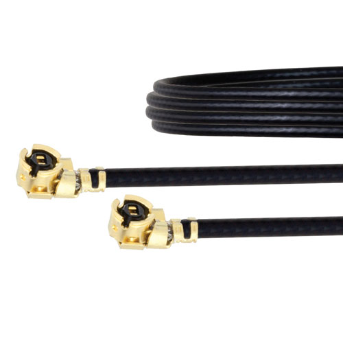 UMCX 2.5 Plug to UMCX 2.5 Plug Cable 1.13mm Coax in 6 Inch FMCA1052-6