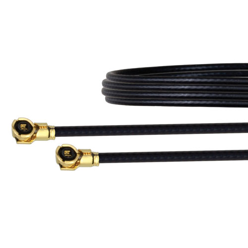 HMCX32 1.2 Plug to HMCX32 1.2 Plug Cable 0.81mm Coax in 6 Inch FMCA1058-6