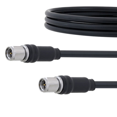 Low Loss SMA Male to SMA Male Cable LMR-195 Coax in 60 Inch with Times Microwave components FMCA1074-60