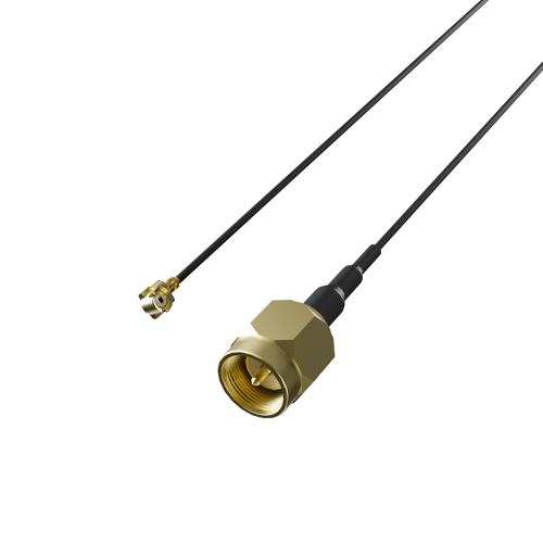 MHF1 to SMA Male (Plug) Cable Assembly Using O.D 0.81mm Cable FMCA11042