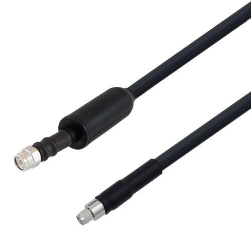 Low Loss SMA Male to TNC Male Weatherproof Cable LMR-400 Coax with Times Microwave Components FMCA1118/WP