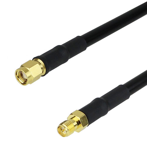RP SMA Male to RP SMA Female Cable LMR-240 Coax in 48 Inch FMCA1190-48