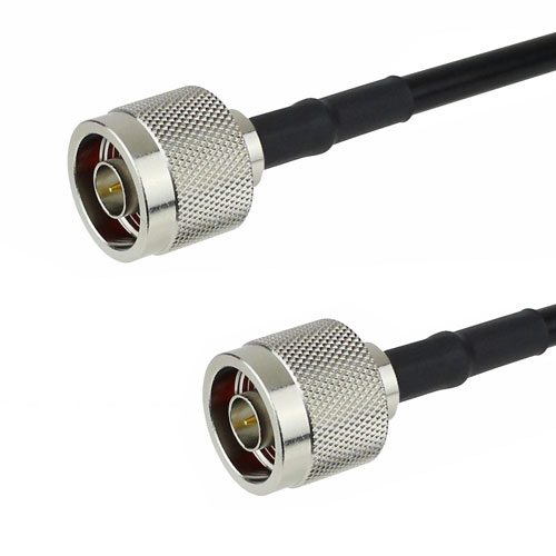 N Male (Plug) to N Male (Plug) Cable LMR-240 Coax Up To 3 GHz, 1.35 VSWR FMCA1211