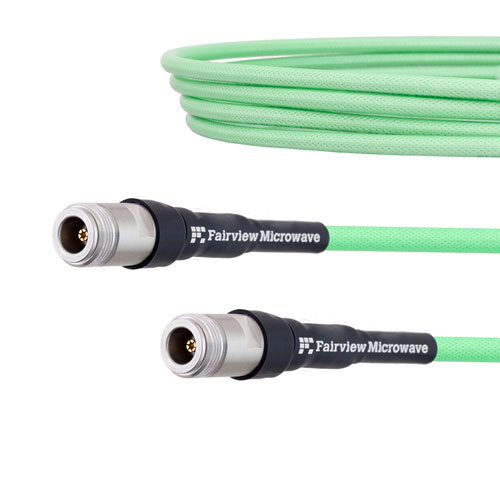 Low Loss Test N Female to N Female Cable LL335i Coax in 60 Inch FMCA1283-60
