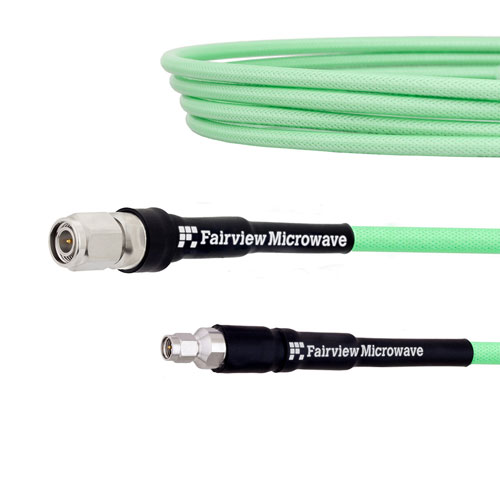 Low Loss Test SMA Male to TNC Male Cable LL335i Coax in 12 Inch FMCA1290-12