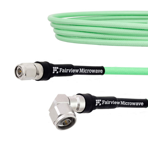 Low Loss Test RA N Male to TNC Male Cable LL335i Coax in 48 Inch FMCA1291-48