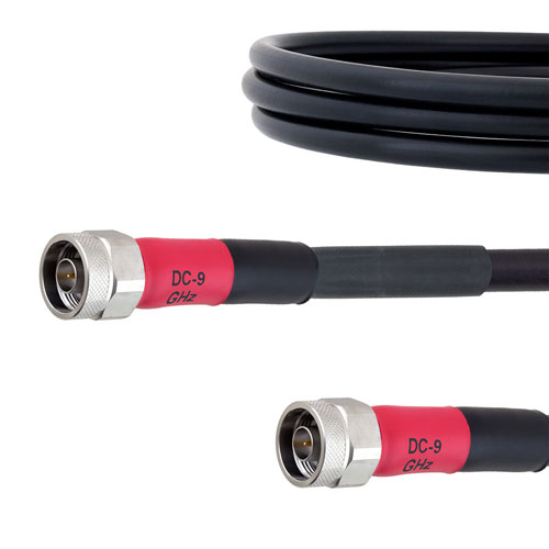 Rugged Portable Phase Stable RF Analyzer Cable N Male to N Male Cable FM-FT430 Coax in 60 FMCA1402-60