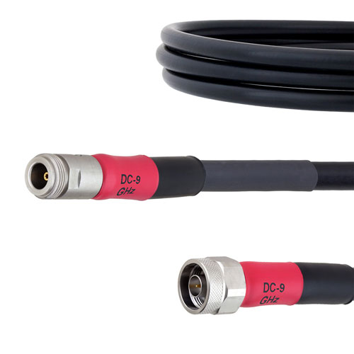 Rugged Portable Phase Stable RF Analyzer Cable N Male to N Female Cable FM-FT430 Coax in 144 FMCA1404-144
