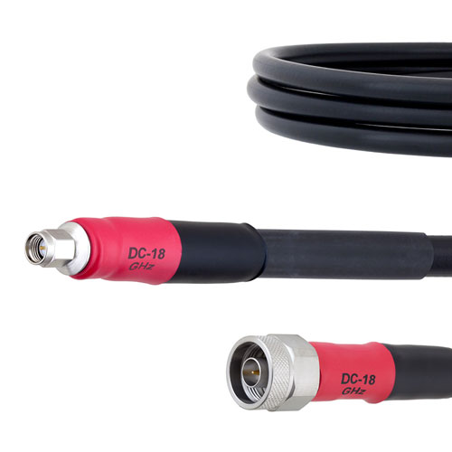 Rugged Portable Phase Stable RF Analyzer Cable N Male to SMA Male Cable FM-FT430 Coax FMCA1408