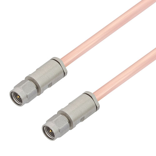 3.5mm Male to 3.5mm Male Cable RG402 Coax in 6 Inch with LF Solder FMCA1556LF-6