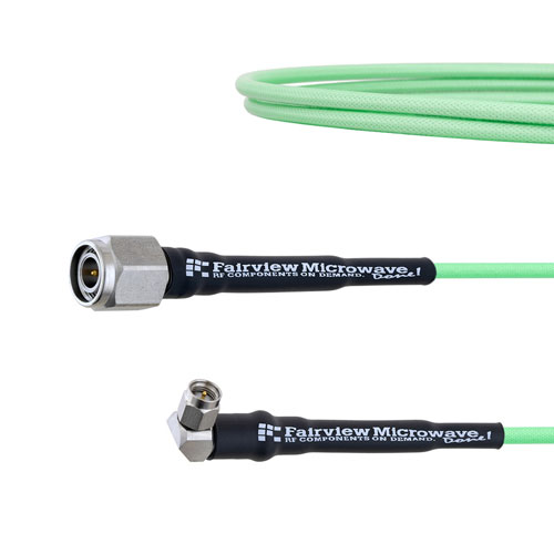 Low Loss RA SMA Male to TNC Male Cable LL160 Coax in 48 Inch FMCA1701-48