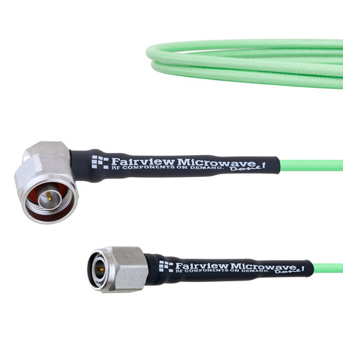 Low Loss RA N Male to TNC Male Cable LL160 Coax in 48 Inch FMCA1722-48