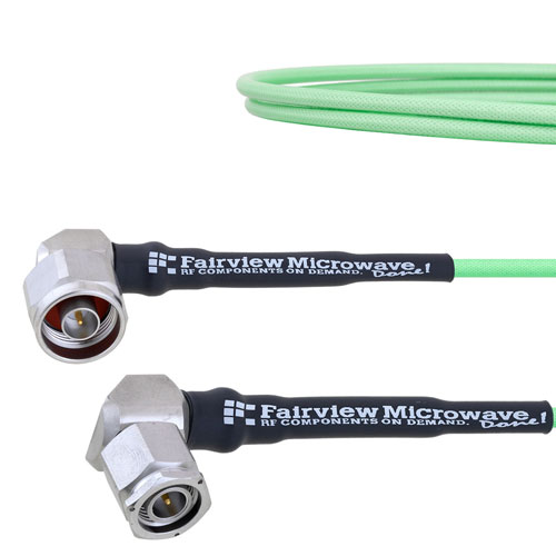 Low Loss RA N Male to RA TNC Male Cable LL160 Coax in 100 CM FMCA1724-100CM