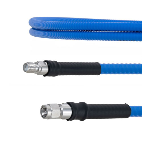 Low PIM SMA Male to SMA Female Plenum Cable SPP-250-LLPL Coax in 150 cm with LF Solder FMCA1813-150CM