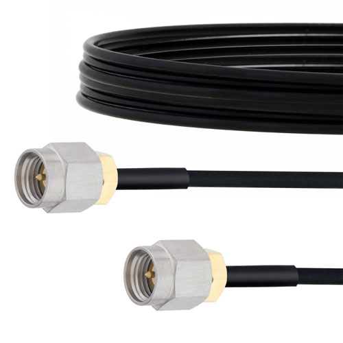 SMA Male to SMA Male Cable FM-SR086TBJ Coax in 60 Inch FMCA2116-60