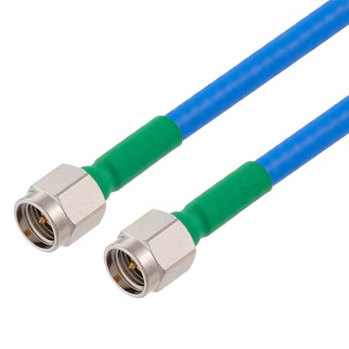 SMA Male to SMA Male Cable FM-F141 Coax in 24 Inch and RoHS with LF Solder FMCA2155LF-24