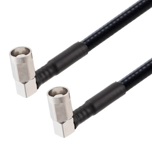 Low PIM RA NEX10 Male to RA NEX10 Male Cable 1/4 inch Superflexible Coax in 150 Cm FMCA2264-150CM