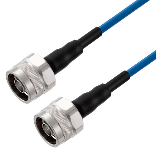 N Male to N Male Low PIM Cable Using TFT-402 Coax Using Times Microwave Components FMCA2316