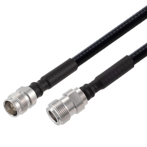 Low PIM 2.2-5 Female to N Female Cable 1/4 inch Superflexible Coax in 48 Inch FMCA2377-48