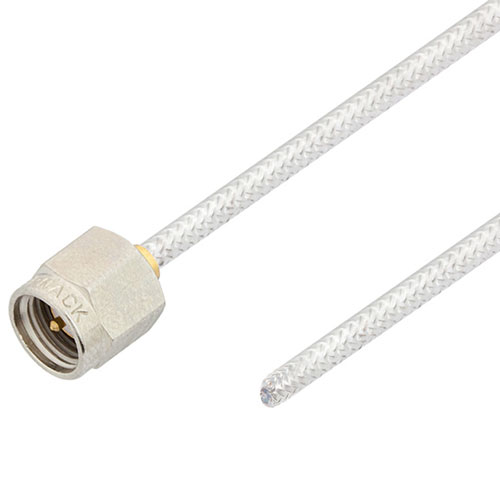 Test Probe SMA Male to Straight Cut Lead Cable FM-SR086TB Coax in 3 Inch FMCA2399-3