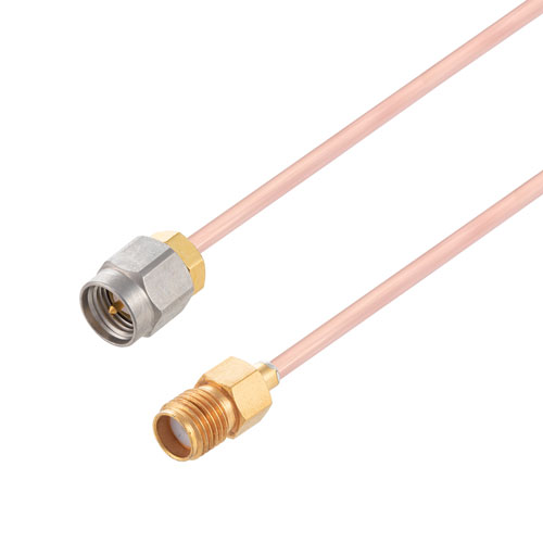 SMA Male to SMA Female Cable RG405 Type .086 Coax FMCA2404