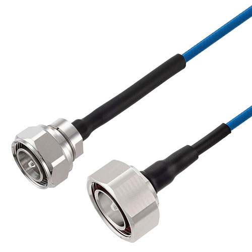 Low PIM 4.3-10 Male to 7/16 DIN Male Cable TFT-5G-402 Coax in 200 CM Using Times Microwave Components FMCA2486-200CM