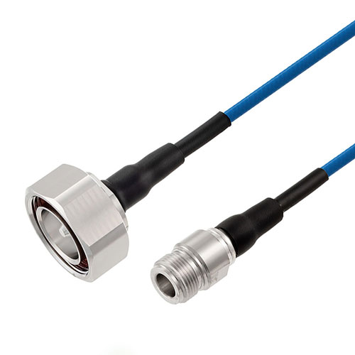 Low PIM 7/16 DIN Male to N Female Cable TFT-5G-402 Coax in 48 Inch Using Times Microwave Components FMCA2506-48