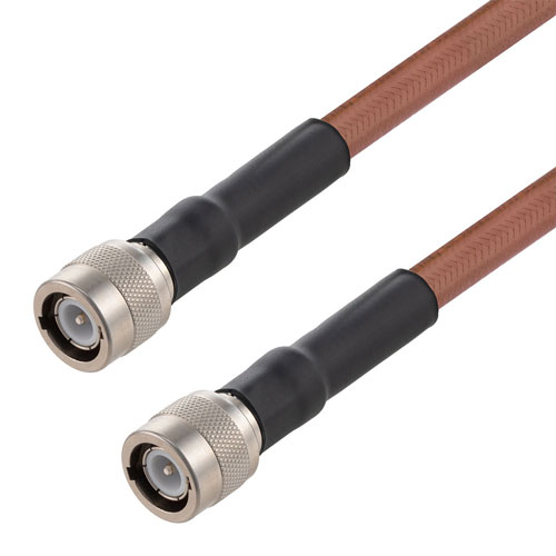 C Male to C Male Cable RG-393 Coax in 60 Inch FMCA2535-60