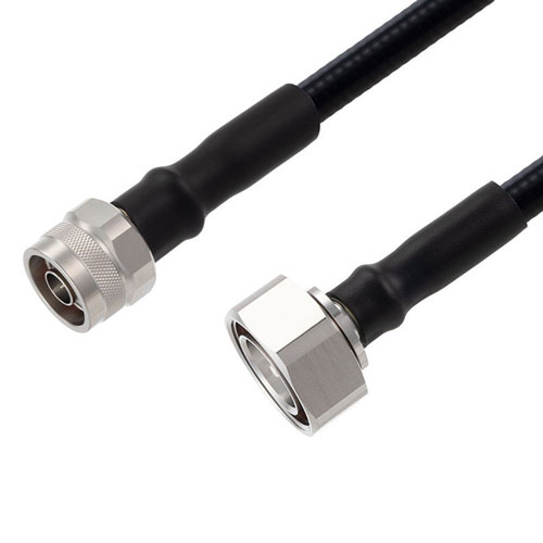Outdoor Rated Low PIM 7/16 DIN Male to N Male Cable SPO-375 Coax Using Times Microwave Parts FMCA2567-36