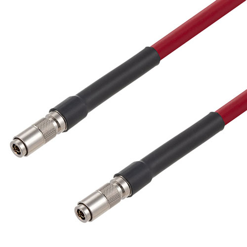 12G SDI 75 Ohm HD-BNC Male to 75 Ohm HD-BNC Male Cable 75 Ohm 4694R-RD Coax in 120 Inch FMCA2604/RD-120