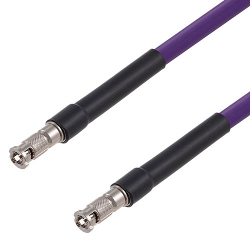 12G SDI 75 Ohm HD-BNC Male to 75 Ohm HD-BNC Male Cable 75 Ohm 4694R-VL Coax FMCA2604/VL