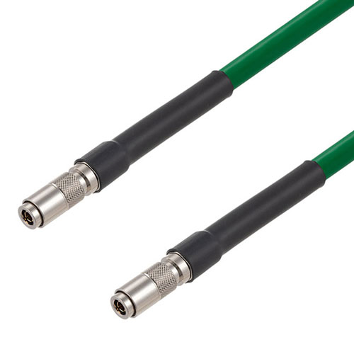 12G SDI 75 Ohm 1.0/2.3 Male to 75 Ohm 1.0/2.3 Male Cable 75 Ohm 4694R-GR Coax in 36 Inch FMCA2606/GR-36