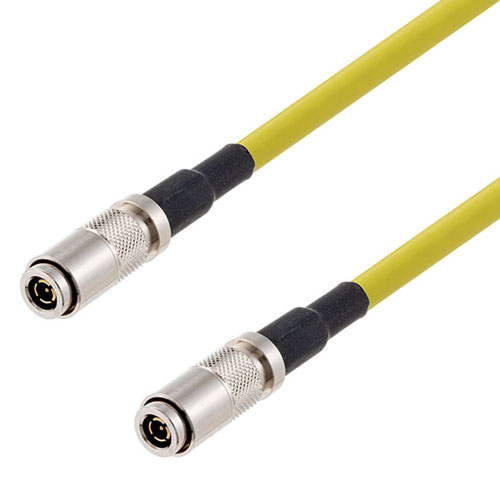 12G SDI 75 Ohm BNC Male to 75 Ohm BNC Male Cable 75 Ohm 4855R-YW Coax in 72 Inch FMCA2609/YW-72