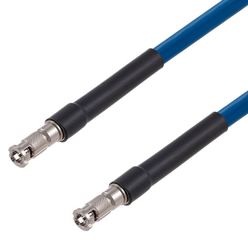 6G SDI 75 Ohm HD-BNC Male to 75 Ohm HD-BNC Male Cable 75 Ohm 1694A-BL Coax in 300 Inch FMCA2676/BL-300