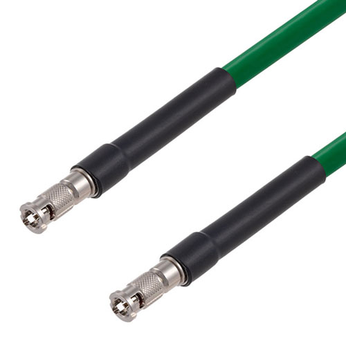 6G SDI 75 Ohm HD-BNC Male to 75 Ohm HD-BNC Male Cable 75 Ohm 1694A-GR Coax in 36 Inch FMCA2676/GR-36