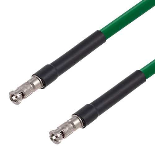 6G SDI 75 Ohm HD-BNC Male to 75 Ohm HD-BNC Male Cable 75 Ohm 1694A-GR Coax FMCA2676/GR